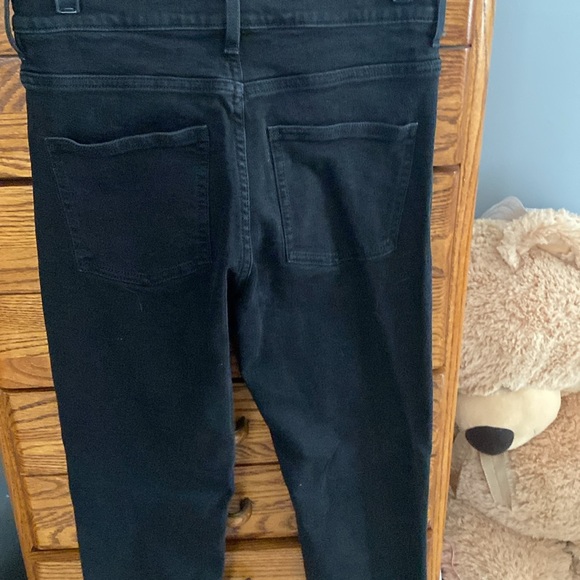 High rise black jeans size 27 stretch - Picture 6 of 6